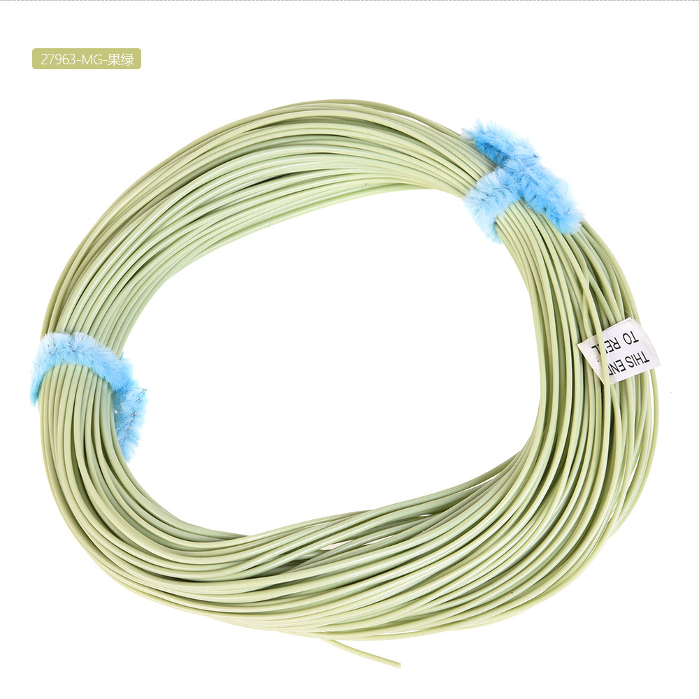 27963 LEO Leou [Fly Fishing Multi-color Main Line 30 Meters] 45678# Seamless WF front Heavy floating water pic 9