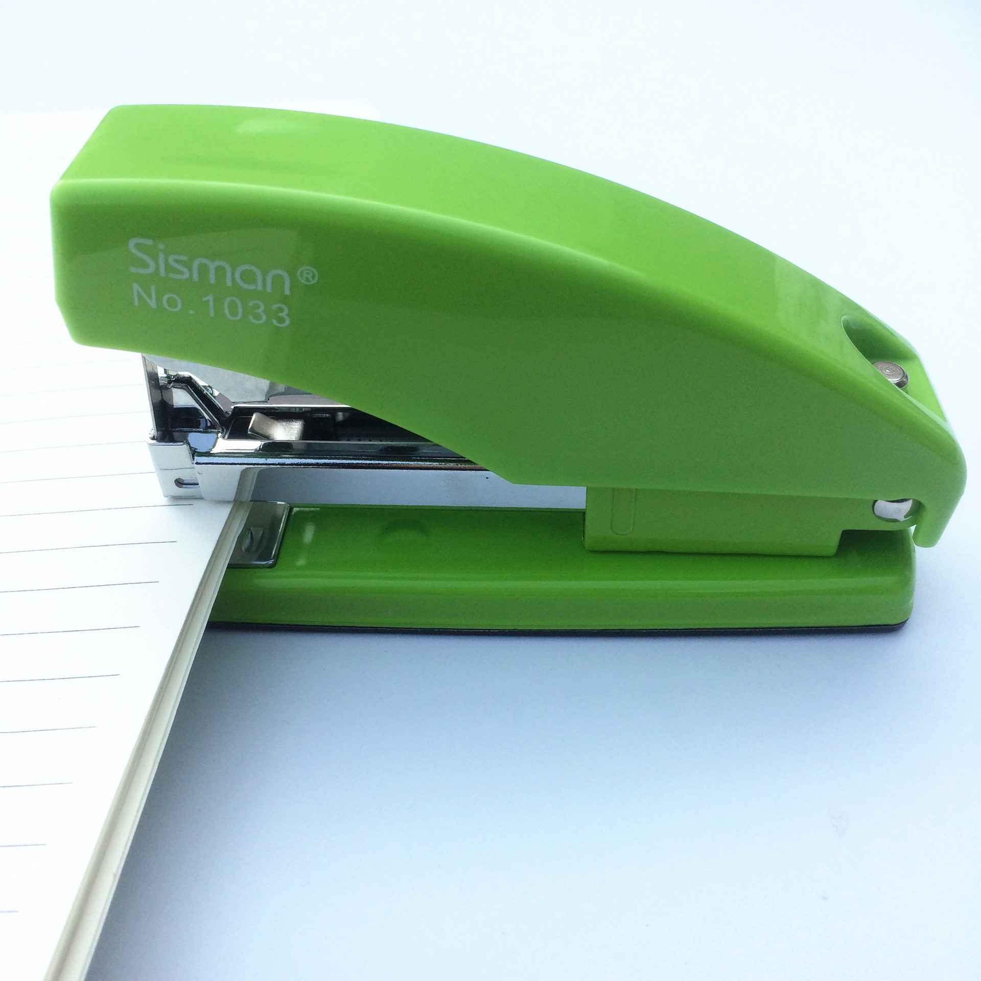 希曼弹出式省力型统一钉书针12通用订书器财务通用装订机批发