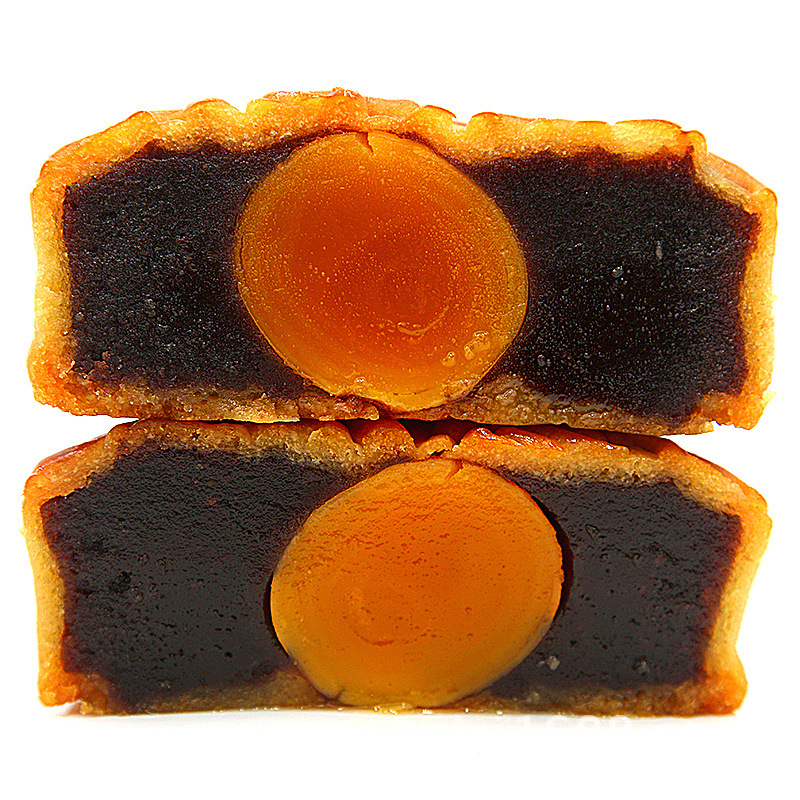 散单个185克广式月饼中秋双黄白莲蓉五仁叉烧蛋黄核桃豆沙水果味