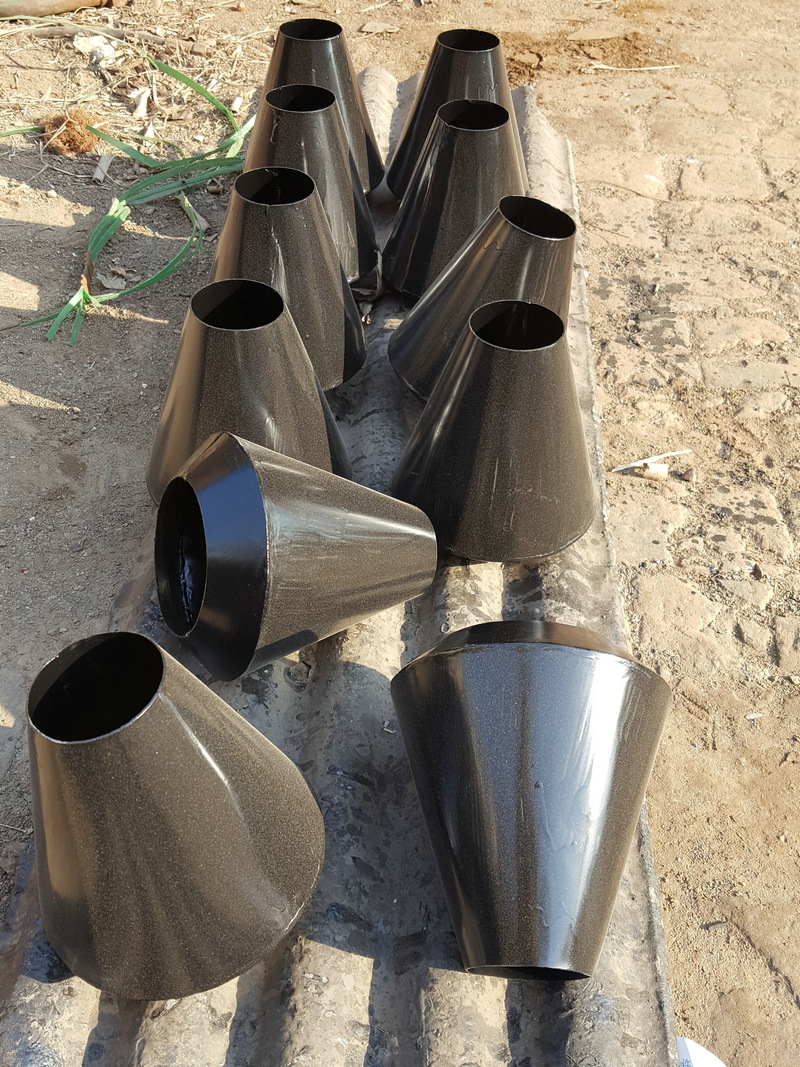 厂家定制钢制排水漏斗 三角形方圆形排水漏斗 三角抽滤漏斗