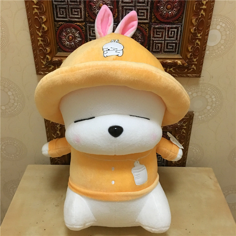 毛绒玩具新款流氓兔公仔卡通兔子玩偶小白兔帽兔公仔