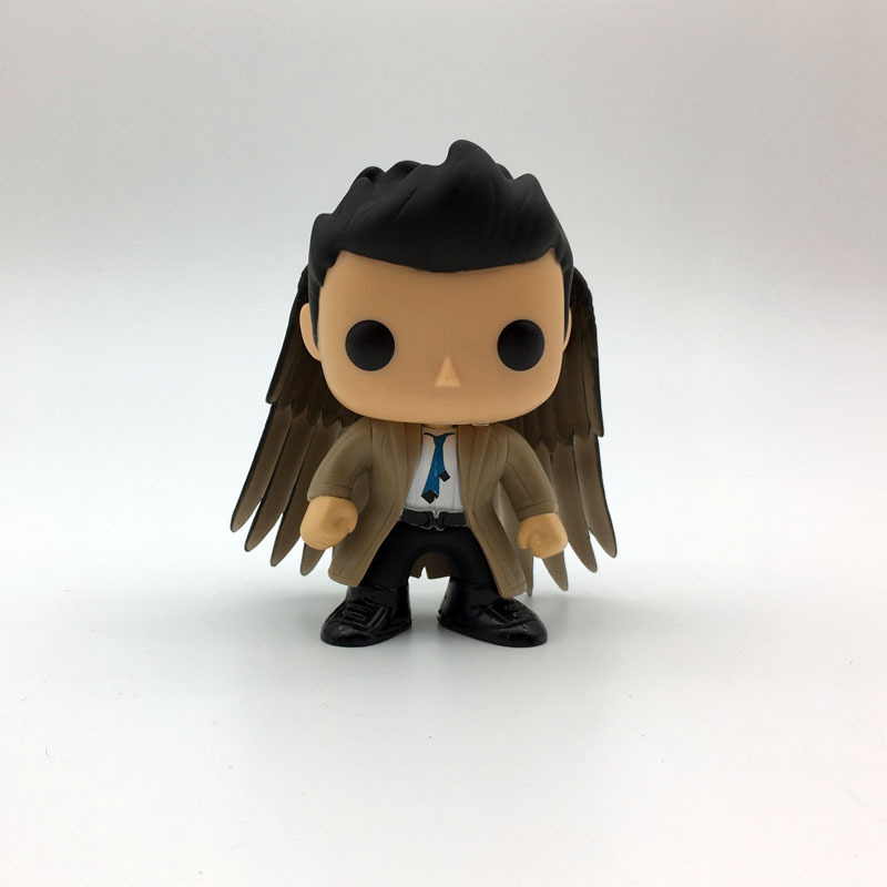 funko pop 邪恶力量影视天使castiel限定公仔翅膀卡玩偶摆件手办