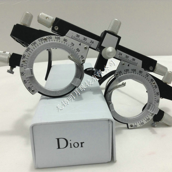 验光试镜架 可调瞳距大小试镜架插片试戴镜架48~80瞳距 验光配镜