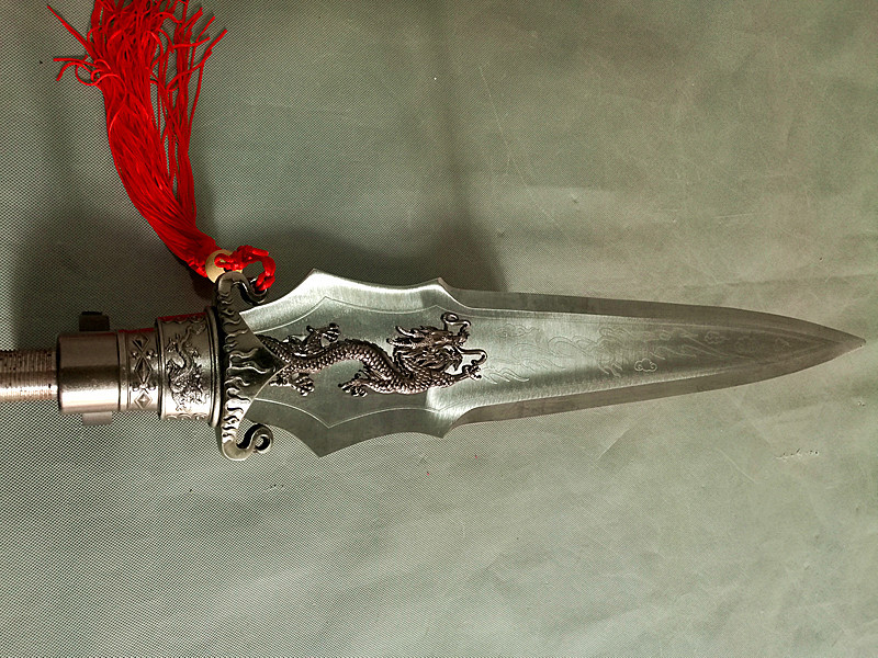 龙泉市刀剑 十八般兵器 火龙枪hk3090 影视特价 未开刃