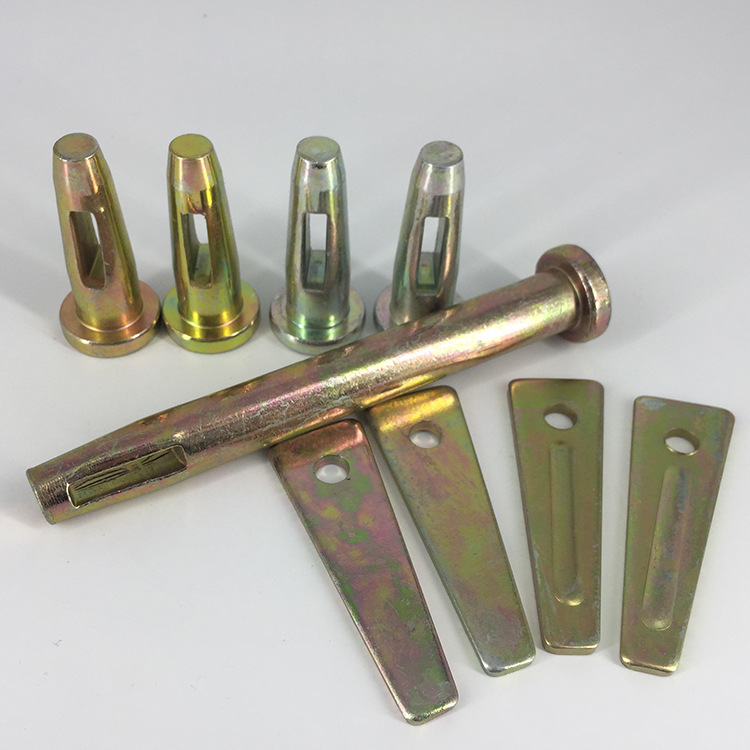 厂家镀彩长销钉 铝模板销钉定制 建筑铝模板长销钉销片