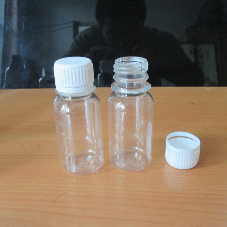 批发60毫升ml塑料瓶 透明瓶 pet瓶 聚酯瓶 小口液体瓶 带刻度