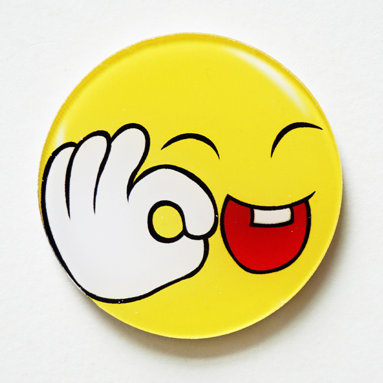 韩国原宿zipper软妹胸针 笑脸胸牌可爱表情包徽章