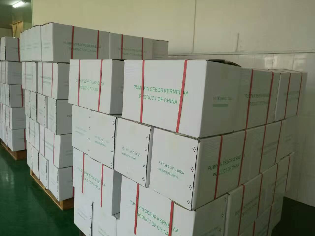 南瓜子仁光板aa(去壳)真空(25kg/箱)2019新货上市大量供应批