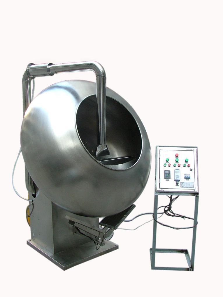 厂家供应 不锈钢包衣机 片剂丸剂包衣设备 小型高效制粒包衣机