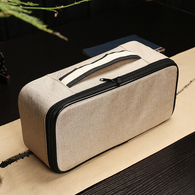 批发茶道配件茶具旅行包布袋 便携带耐用布料茶具收纳包厂家直销