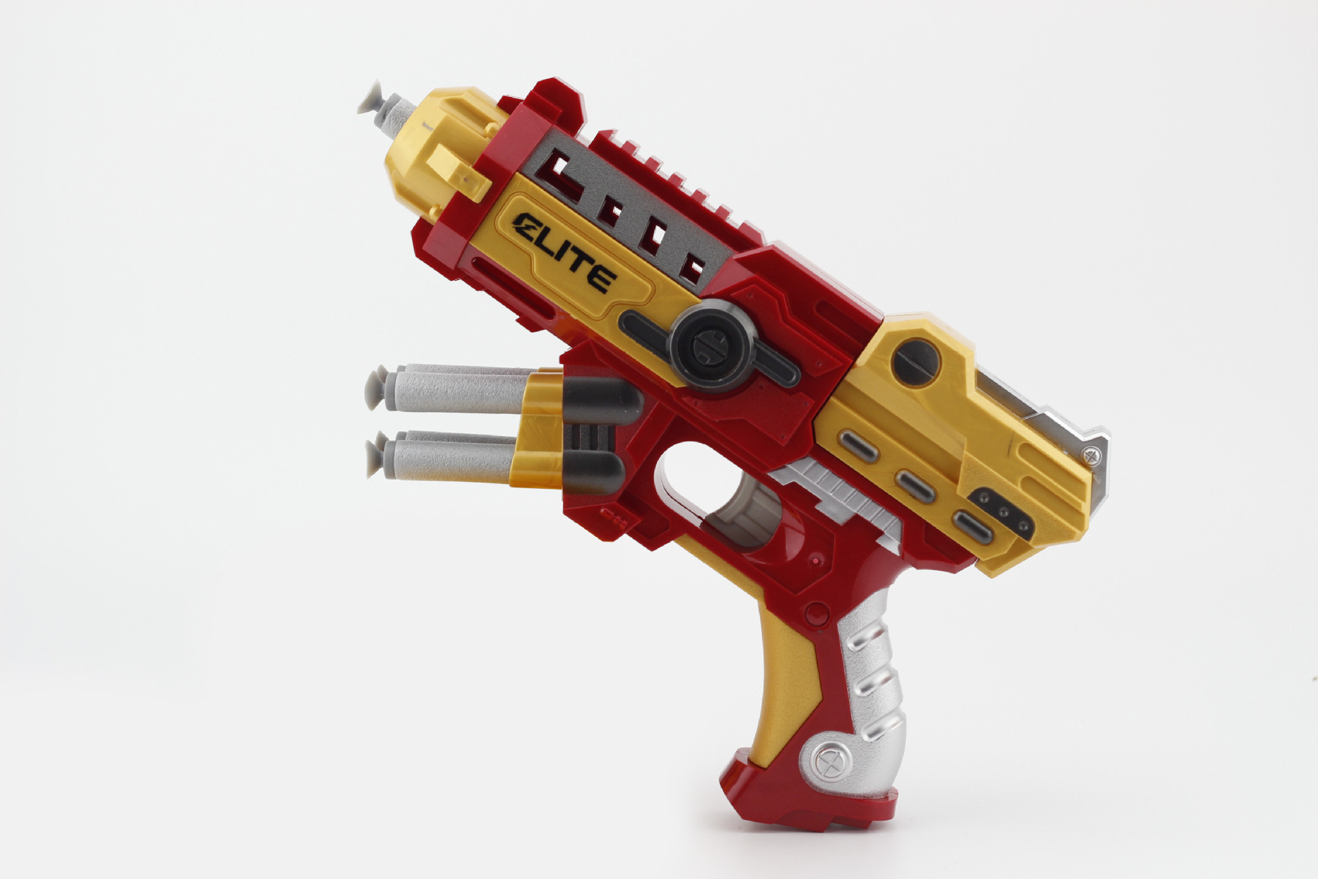 手拉软弹枪发射eva玩具枪男孩玩具手枪