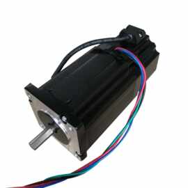 60步进电机带刹车 抱闸 机身90mm nema24步进电机 带电磁刹车器