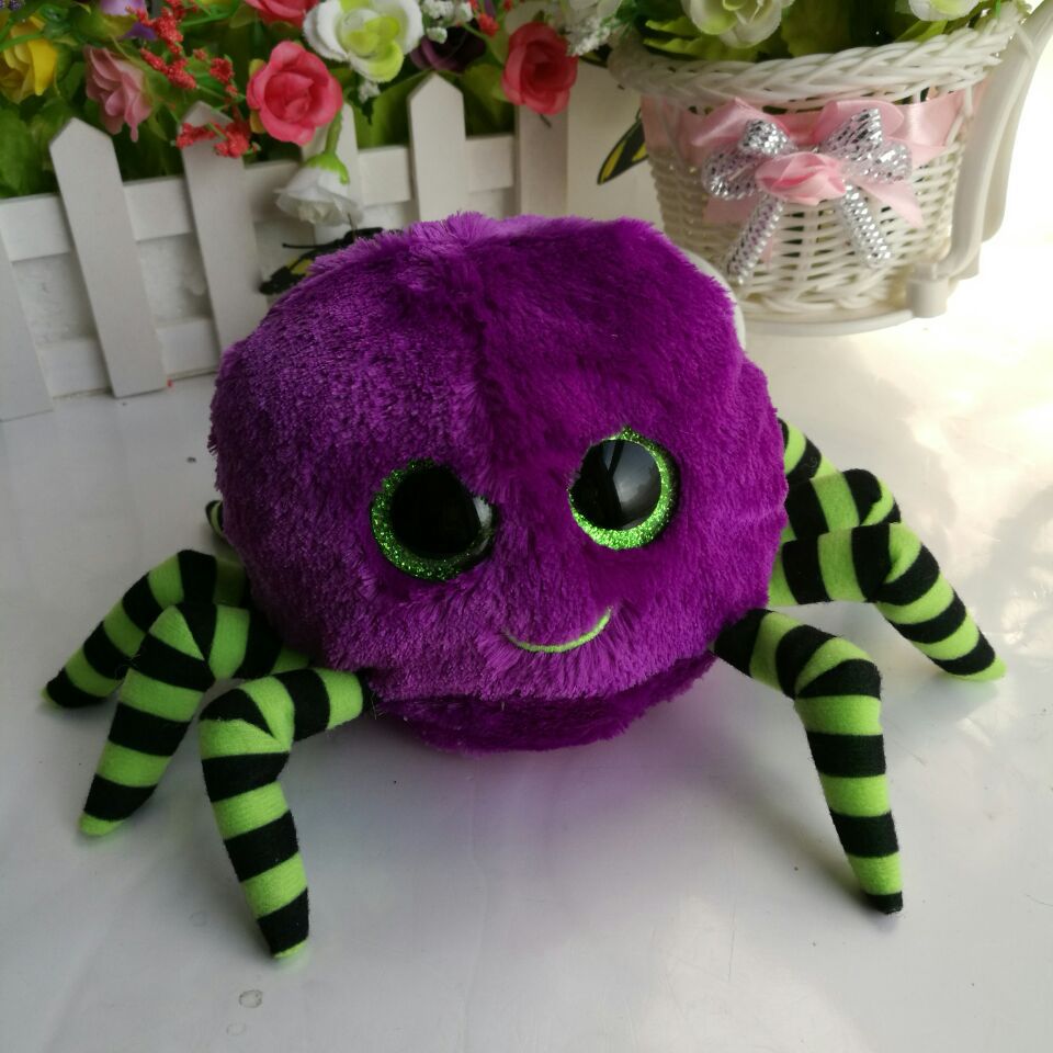 美国大眼睛毛绒玩具狗猫浣熊大象山羊狮子猴子蜗牛粉猫老虎恐龙鹰