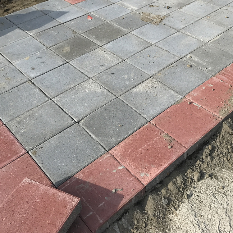 彩砖批发园林景观路面砖工程用路面砖透水砖路面砖