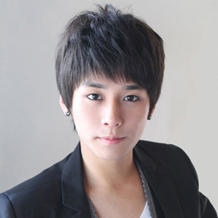 韩版时尚男生假发套 男士发型日韩非主流学生短发男发假发