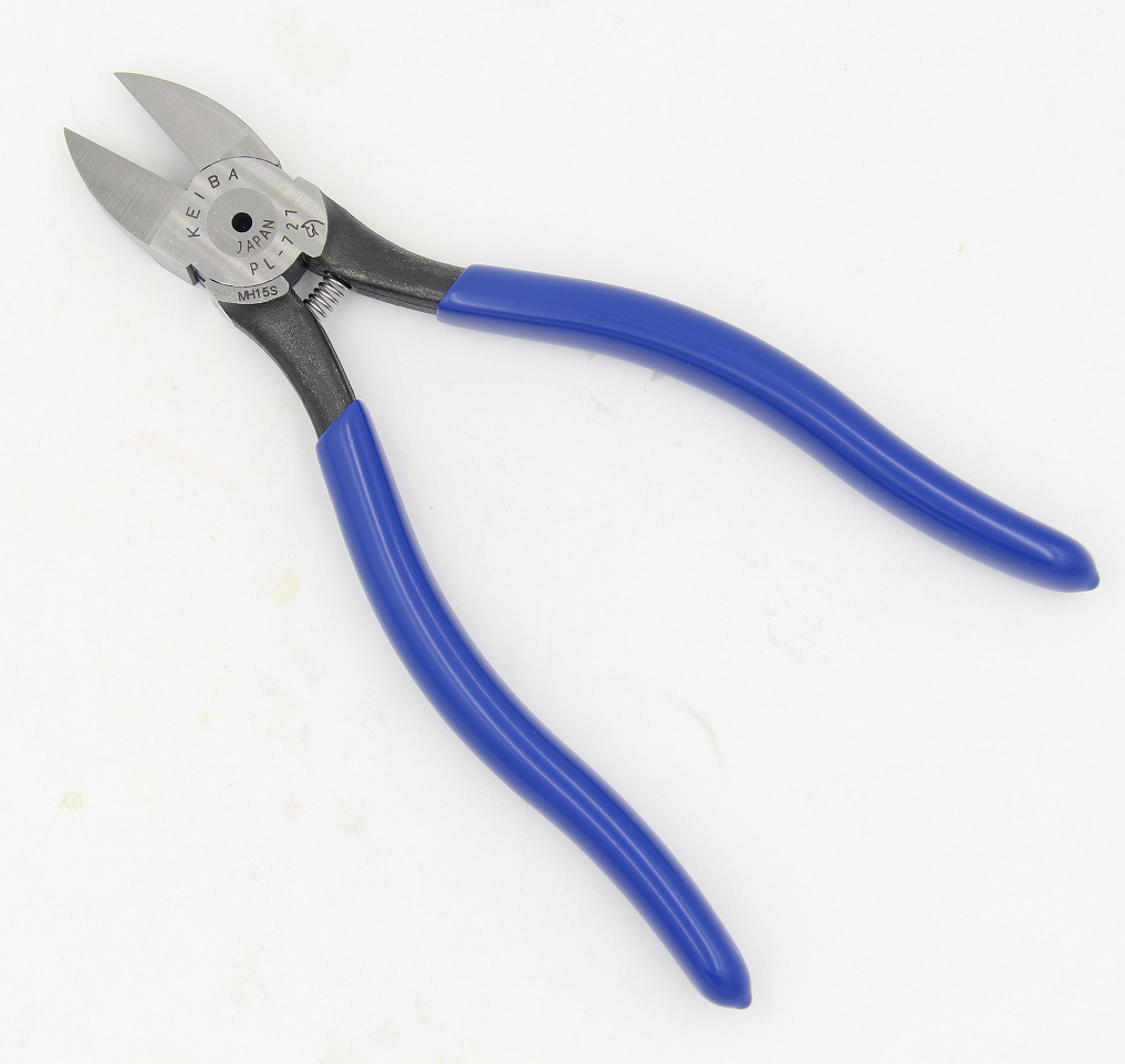 进口 日本马牌keiba pl-725/726 727 塑料水口钳 斜口钳 剪钳