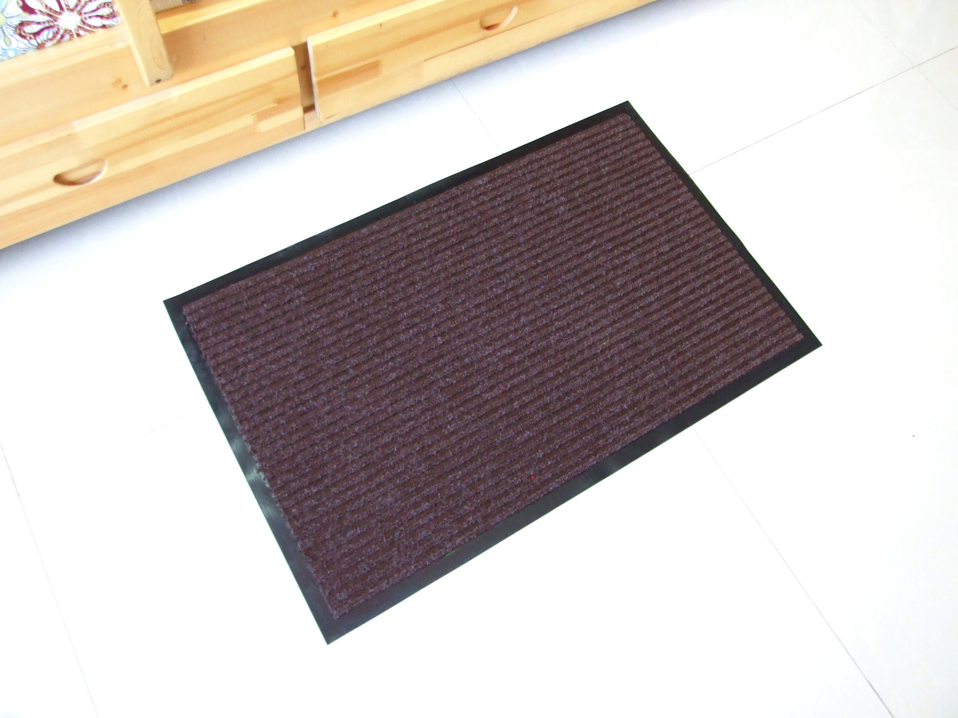 双条纹地垫门垫卧室厨房门厅进门吸水防滑脚垫过道地毯 厂家批发