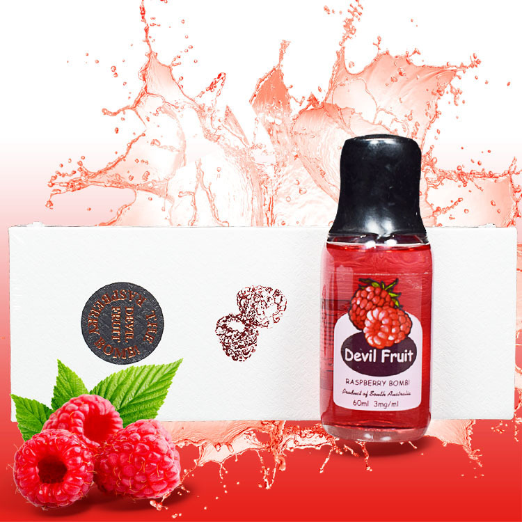 澳大利亚正品 恶魔之吻电子烟油 酸梅 树莓 冰爽覆盆子大烟雾口感