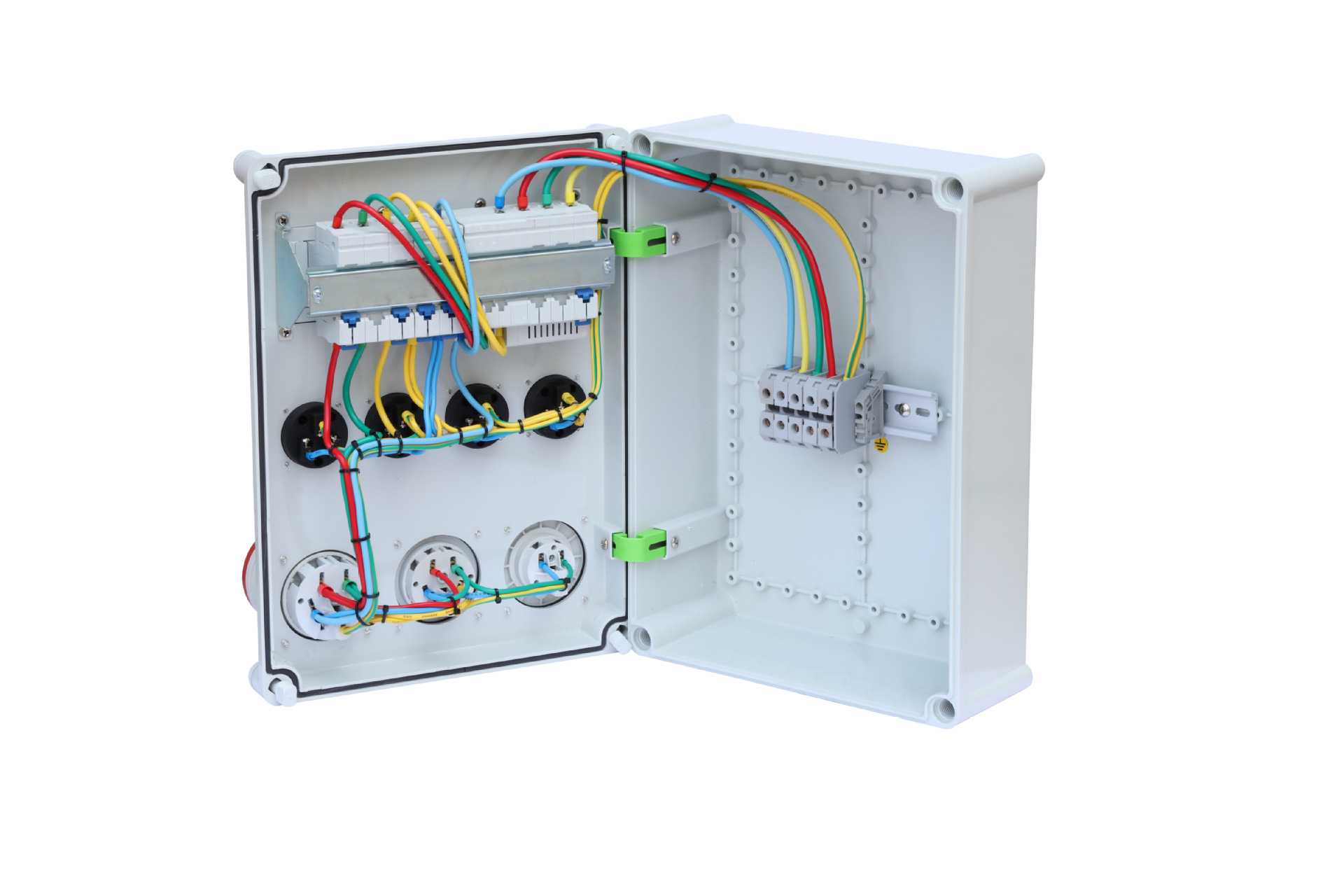 检修电源箱户内式 检修电源箱插座箱 380v工业多功能插座箱