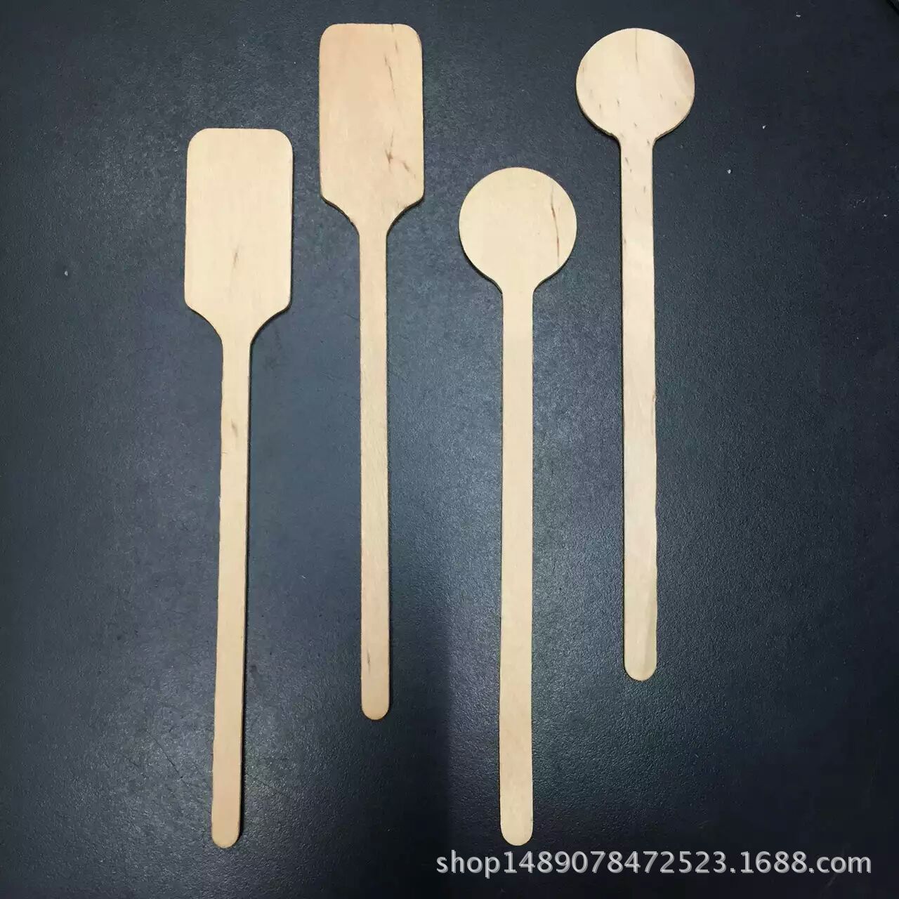 一次性咖啡搅拌棒 创意咖啡搅拌棒 带圆头木珠咖啡棒 定制印logo