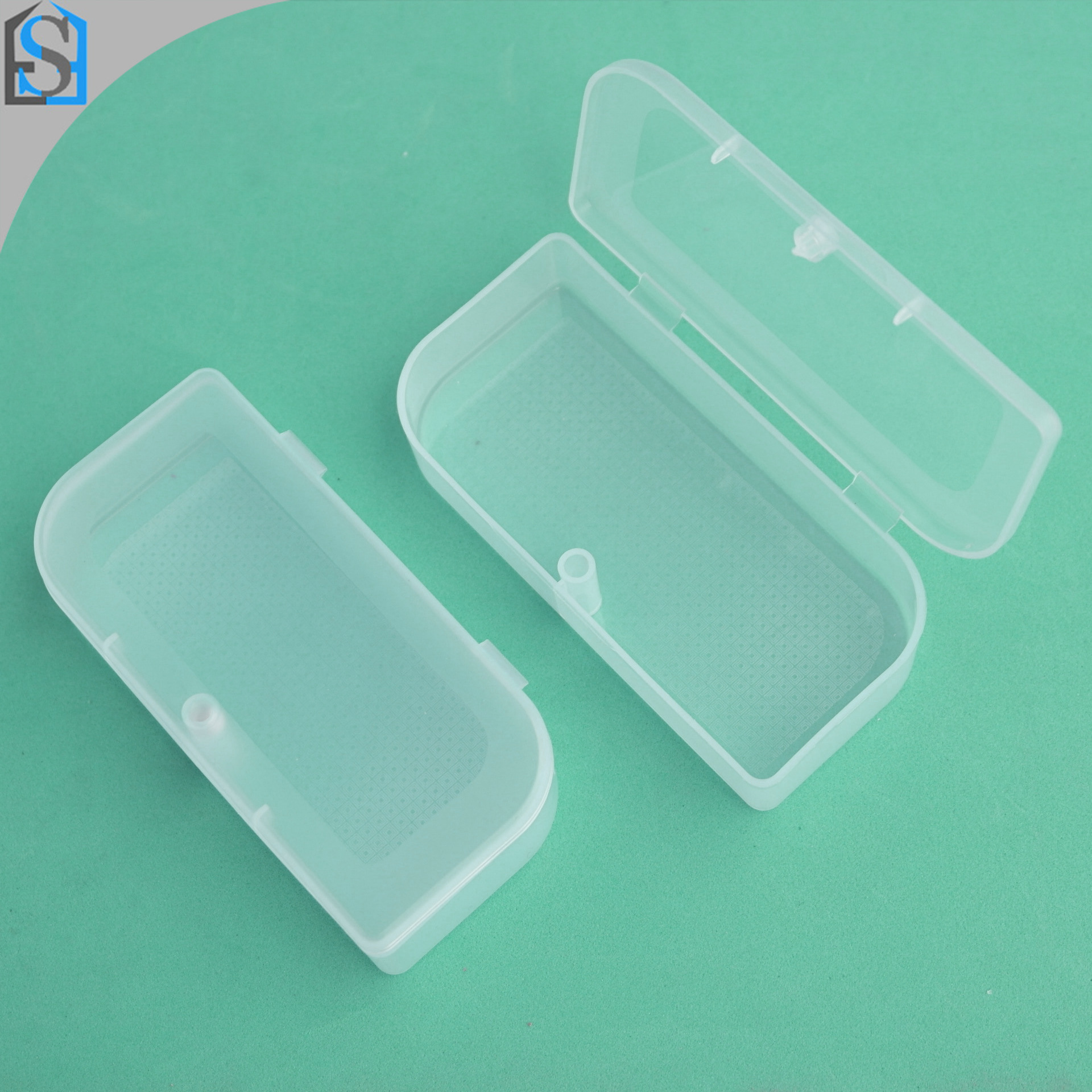 厂家现货u盘盒 小pp数码透明包装盒 usb盒磁铁扣 u盘长方形塑料盒