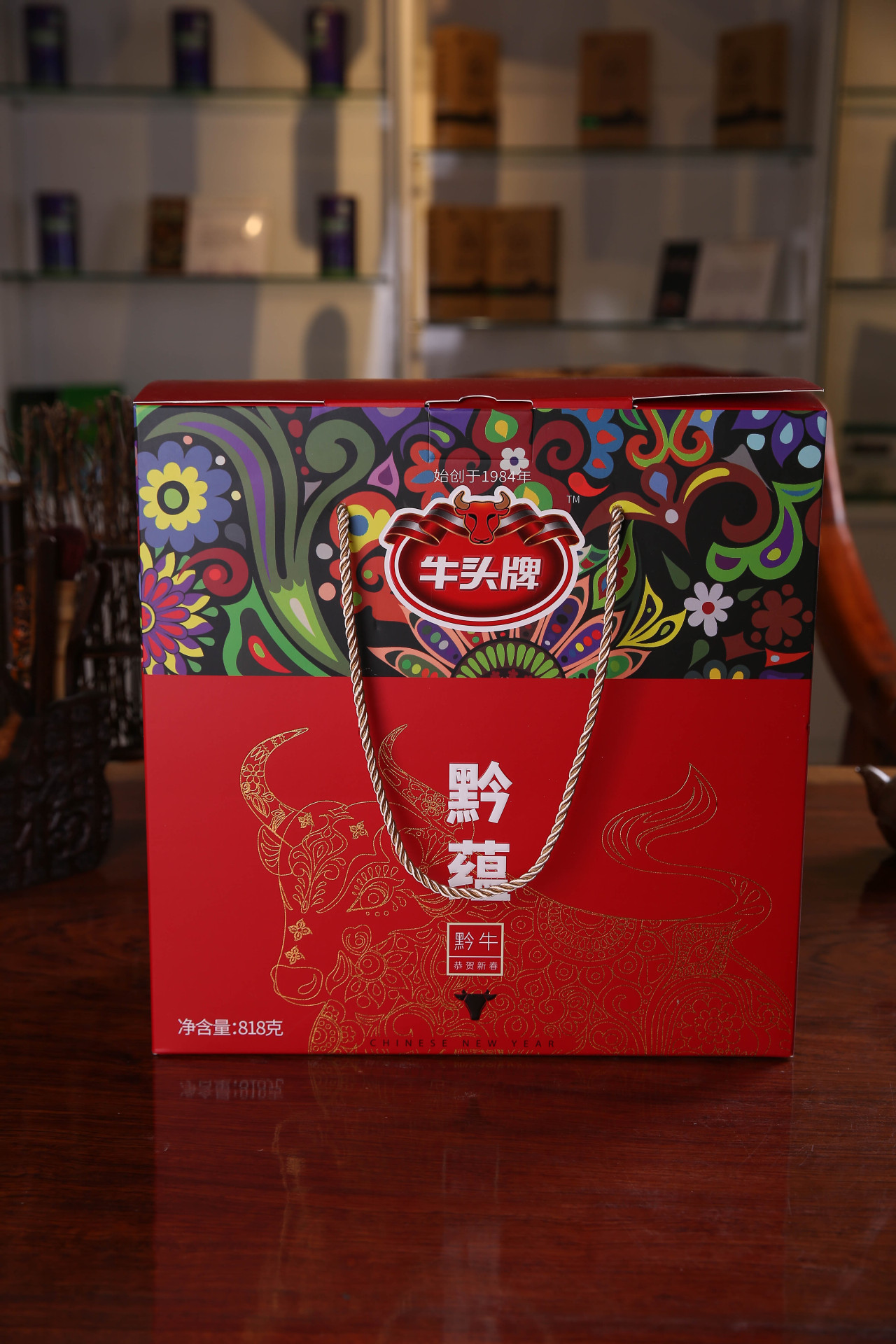 贵州特产牛头牌牛肉干礼盒装