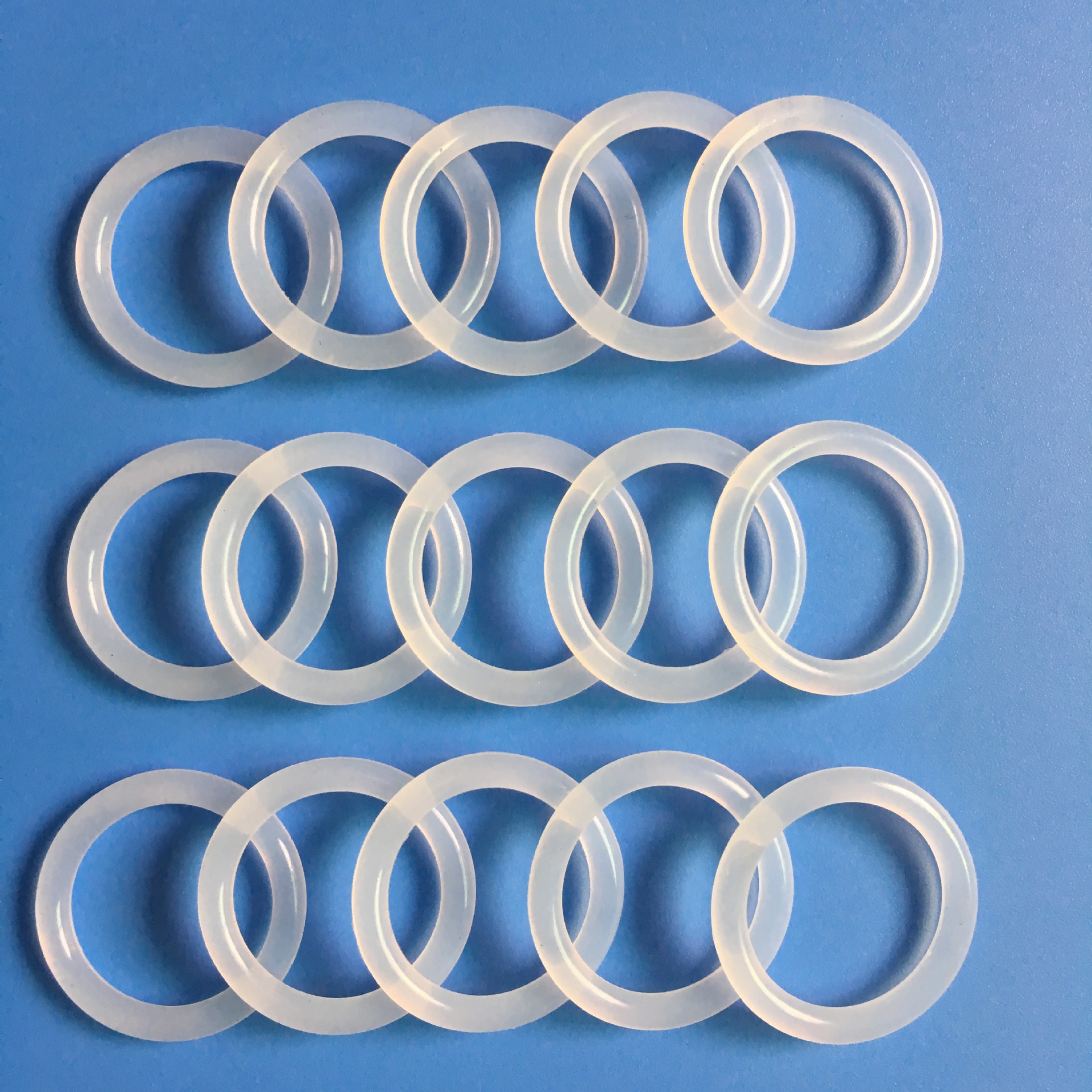 供应食品级硅胶本色透明o型圈防水胶圈 厂家直销
