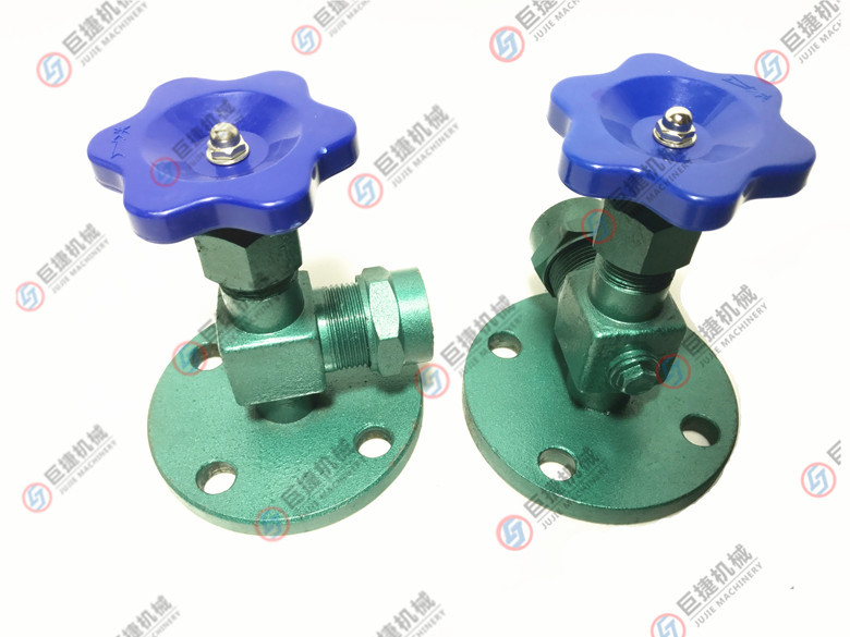 碳钢法兰液位计阀 dn15 dn20 dn25 碳钢法兰考克 液位计角阀