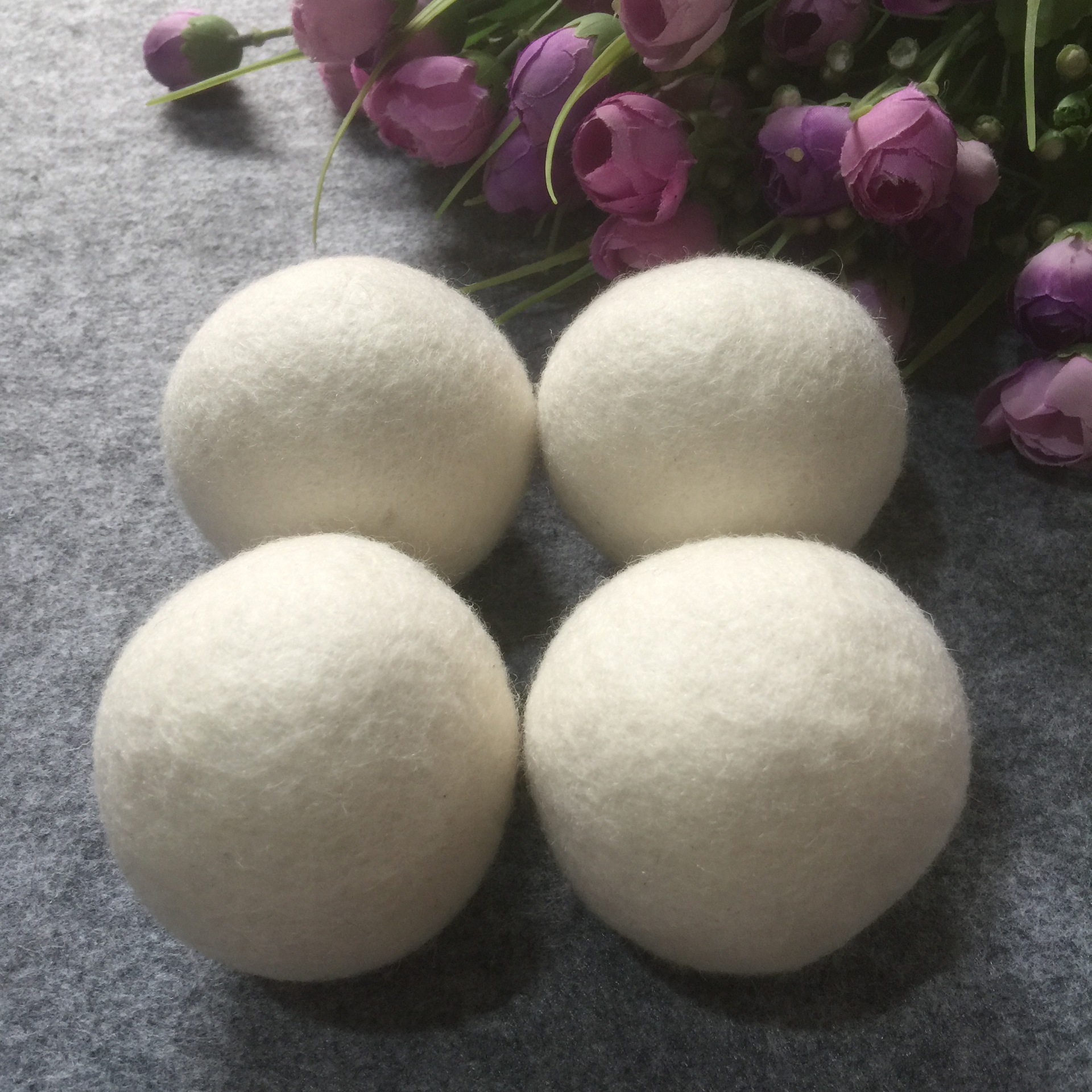 烘干毛毡球 烘干机毛毡球 洗衣毛毡球 产品远销美国