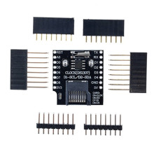 DS1307时钟模块+Micro SD模块 For Wemo D1Mini 数据记录扩展板