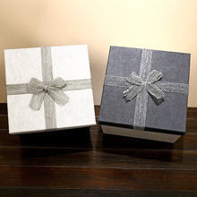 私人创意礼品盒正方形大号礼品包装盒天地盖纸盒礼物盒子