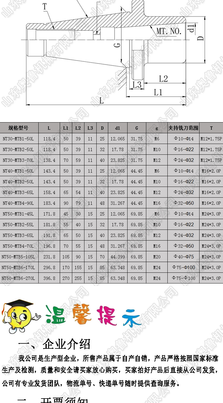 数控刀柄尺寸详情图图片