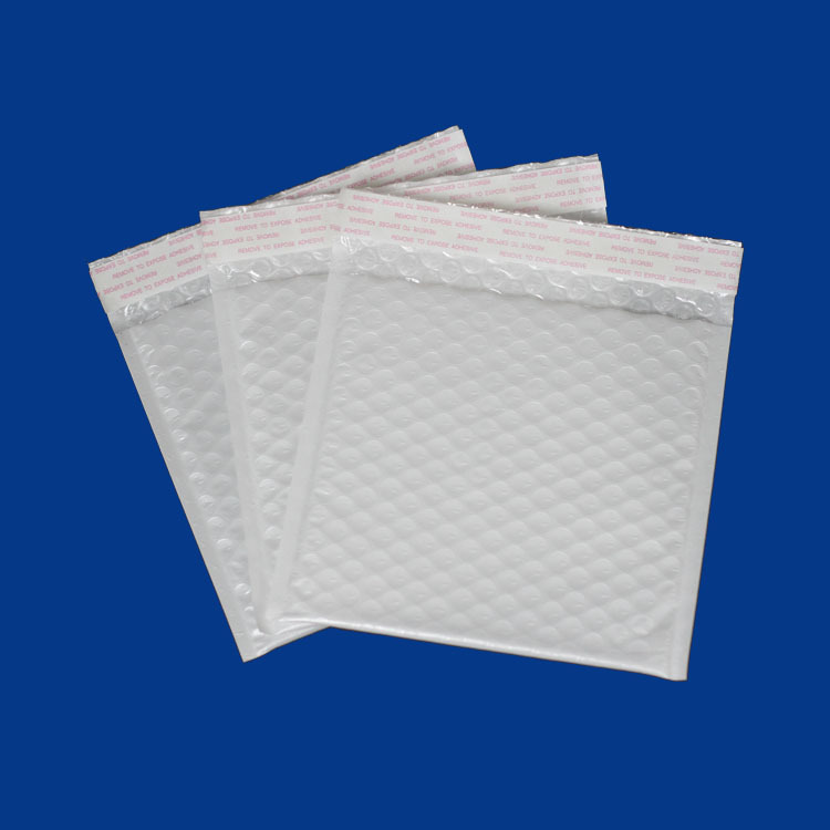 白色珠光膜气泡袋塑料信封快递袋 珠光膜气泡信封袋 泡沫包装