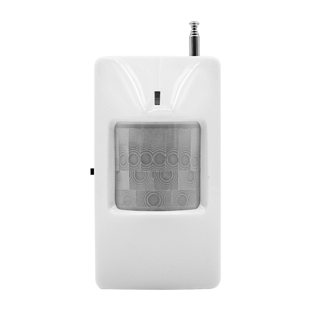 无线红外探测器广角智能探头人体感应红外报警器pir感应厂家直销