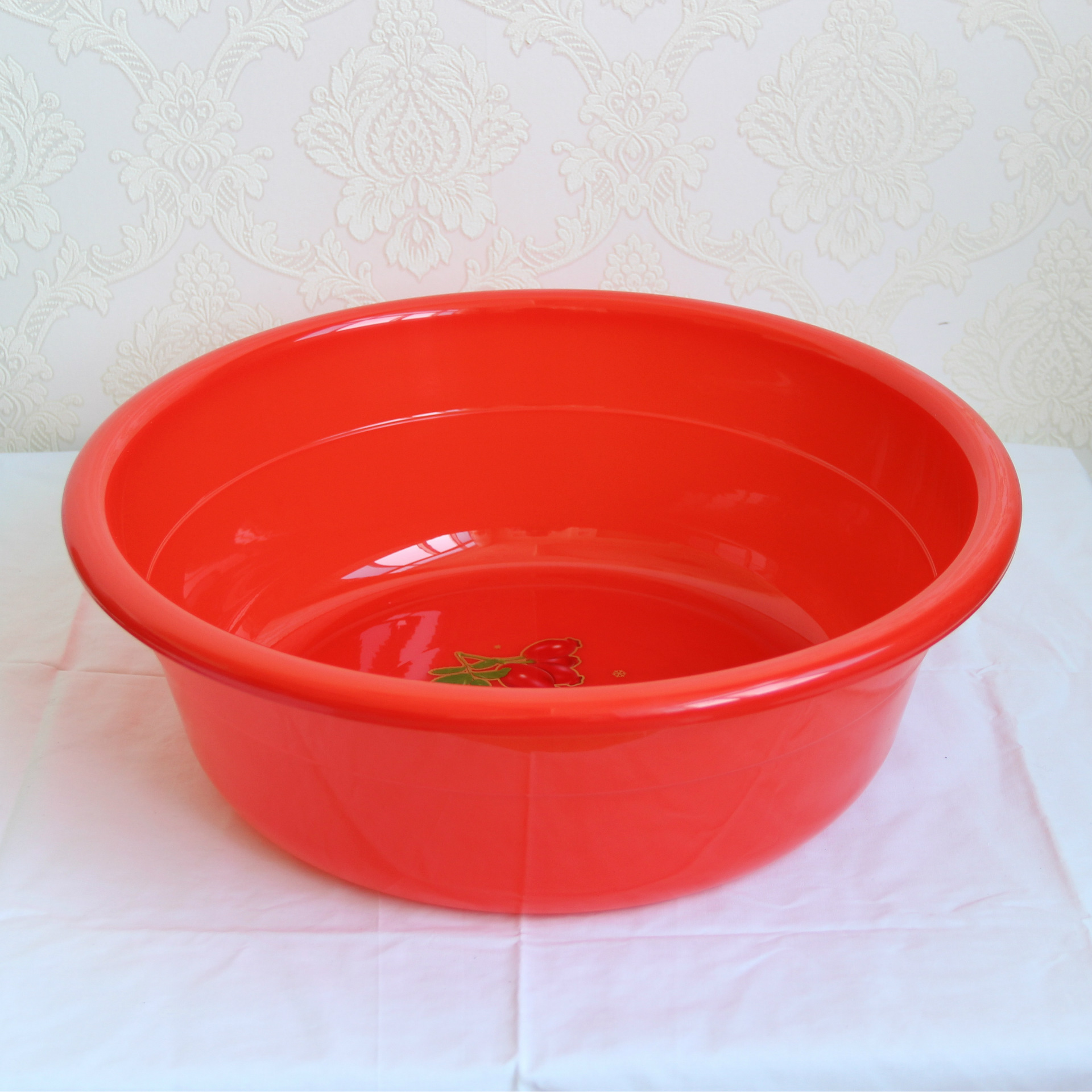 050摔不破低压盆 圆形大号塑料脸盆 婴儿浴盆加高加厚学生洗衣盆