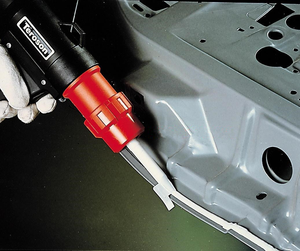 teroson 高压气动筒装打胶枪 双组份混合胶枪 环氧树脂结构打胶枪