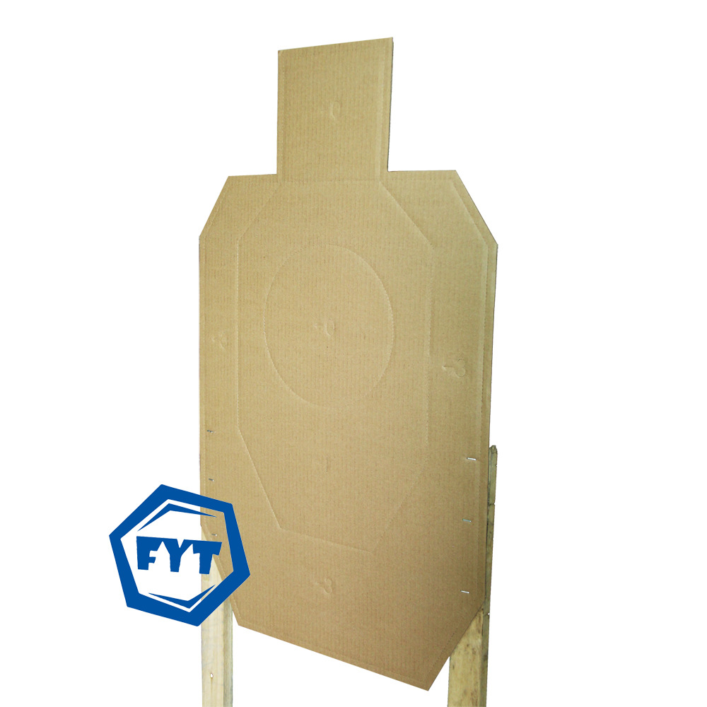 ipsc靶纸户外半身人形靶标准打靶纸射击靶纸纸皮靶纸半身靶靶纸