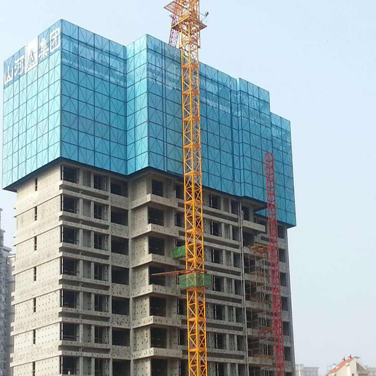 安平实体厂家现货供应新型建筑提升架全钢爬架网安全防护规格齐全