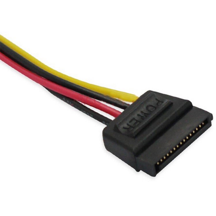 ide电源转sata电源线d型4针sata串口硬盘电源线串口ide大4p转sata