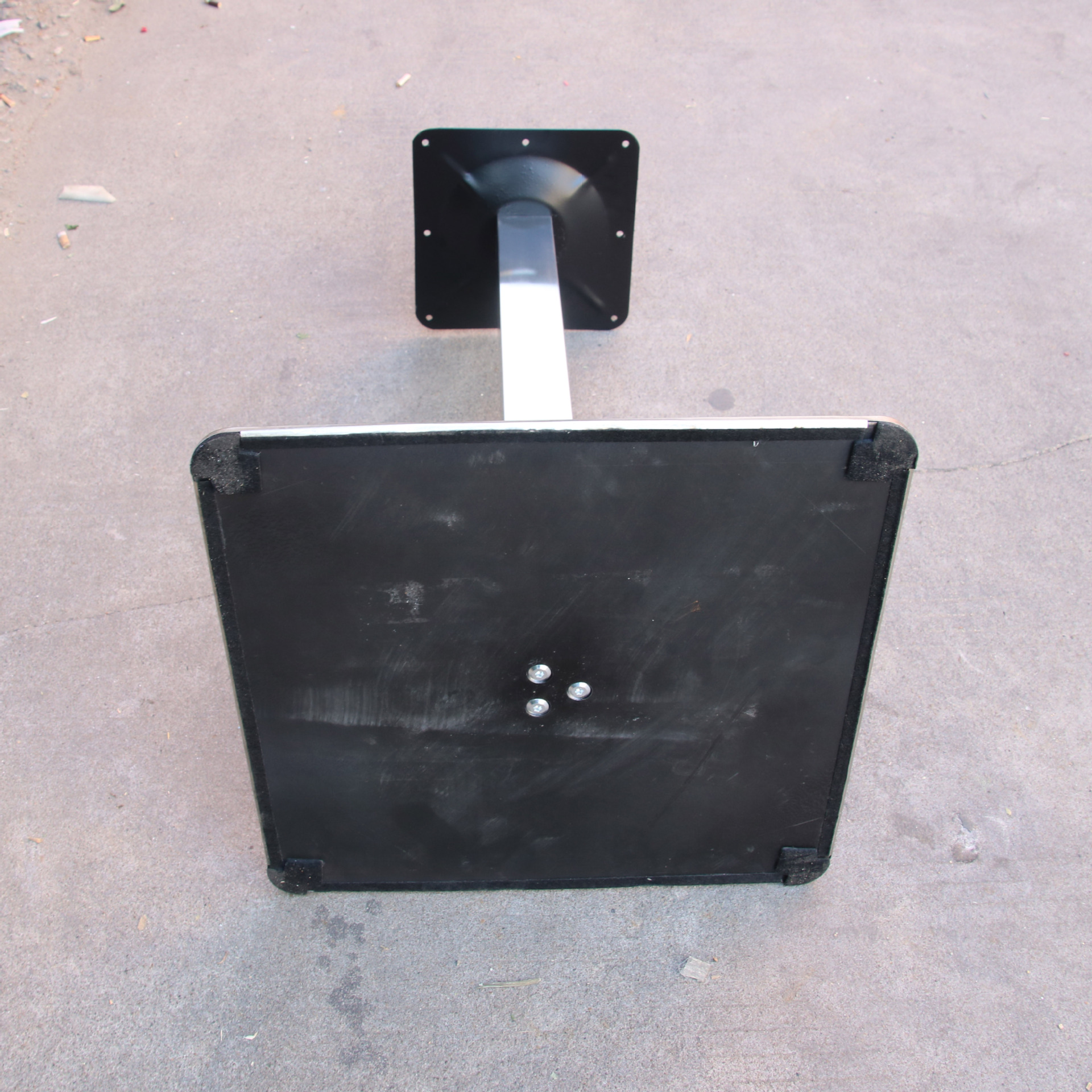 不锈钢底盘 拉丝亮光 圆形方形长方盘 餐厅咖啡厅奶茶餐桌台脚