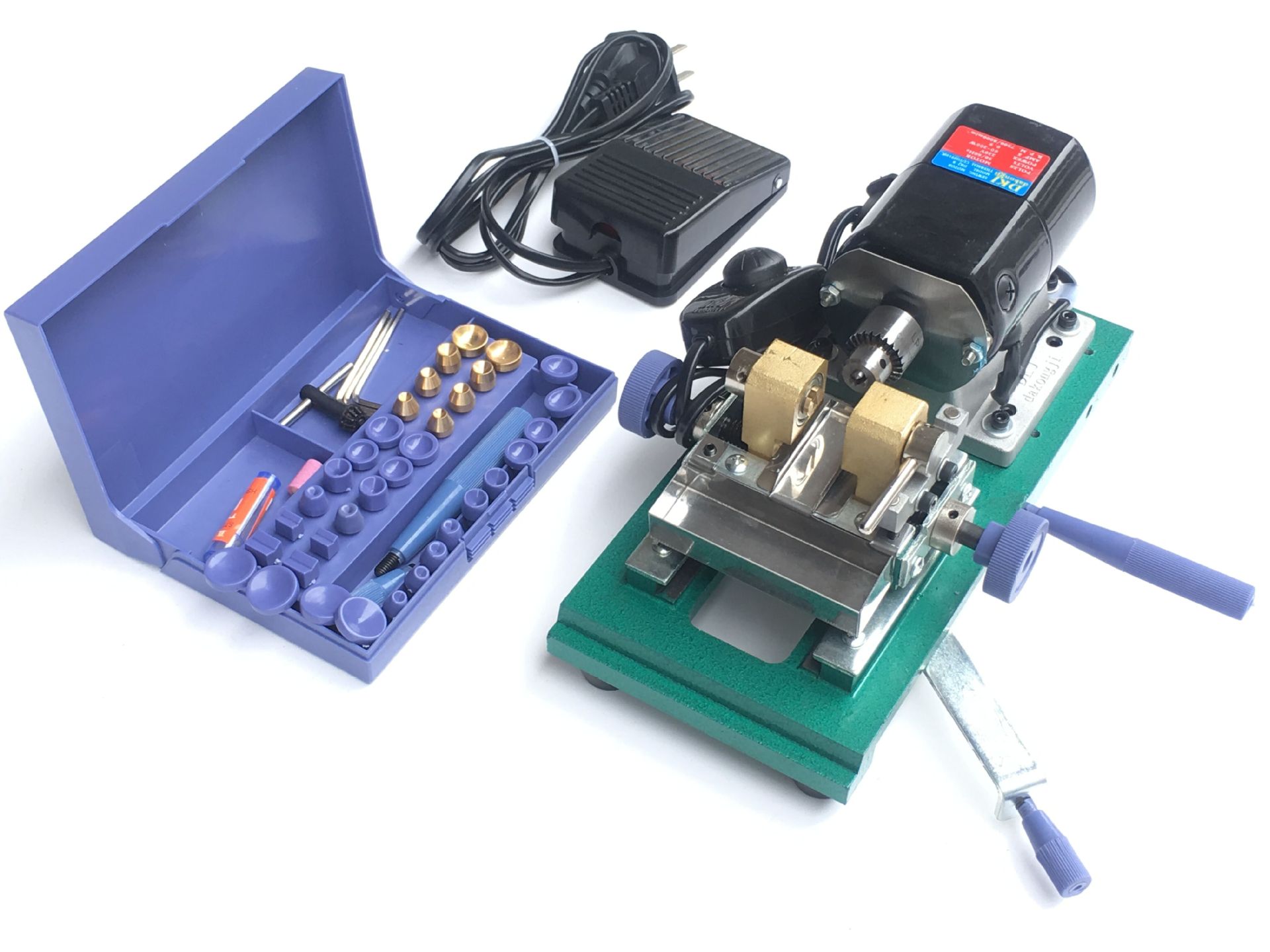 无级调速大功率珍珠打孔机佛珠玉石器珠木珠圆珠菩堤子钻眼机批发