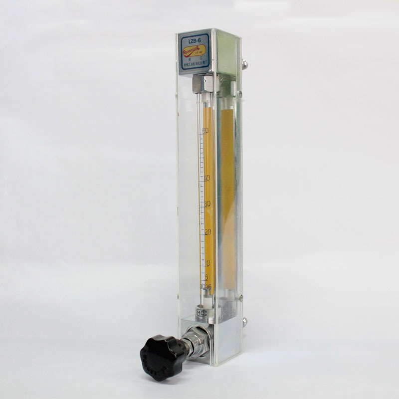 微小型气体浮子流量计lzb-6玻璃管转子流量计液体氮气氧气现货