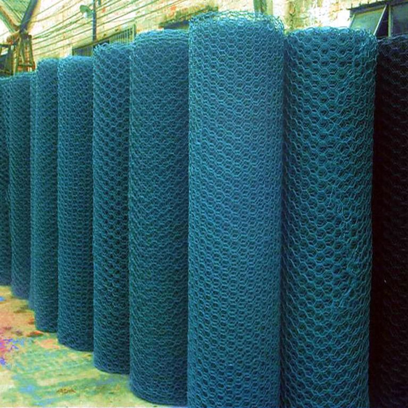 厂家直销 铅丝石笼 固滨笼 格宾网 重型六角网 包塑拧花网