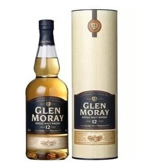洋酒 原装 格兰莫雷12年单一纯麦威士忌glen moray12yearold