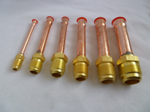 空调内机配件 加厚空调内机铜管接头焊接头纯紫铜