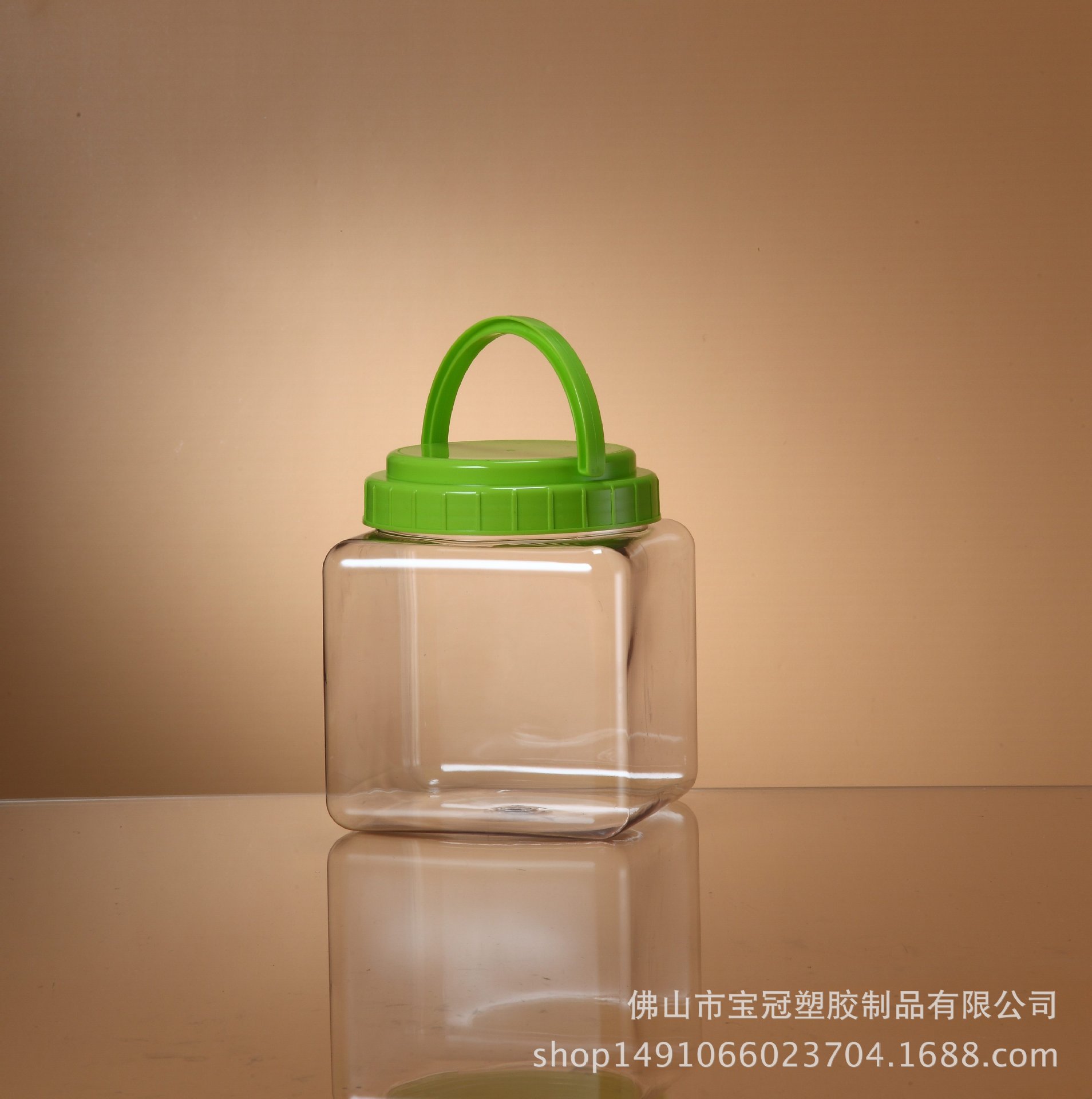 厂家直供食品塑料罐 2lpet透明瓶工艺塑料瓶数据线玩具包装塑料罐