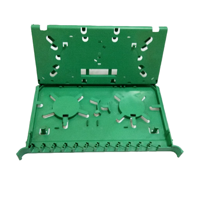 12芯odf盘fc/sc通用型一体化托盘光交箱光纤熔纤盘光纤设备