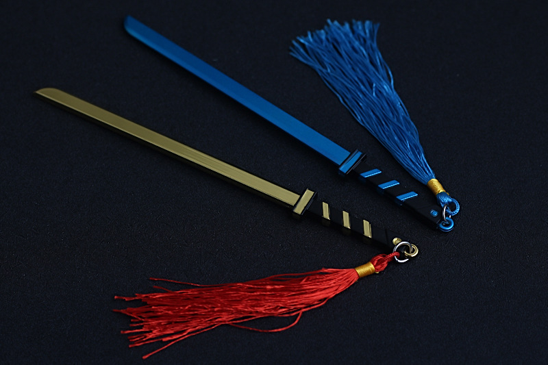 aotu世界周边 嘉德罗斯 大罗神通 安迷修 冷热流双刀 16cm 模型