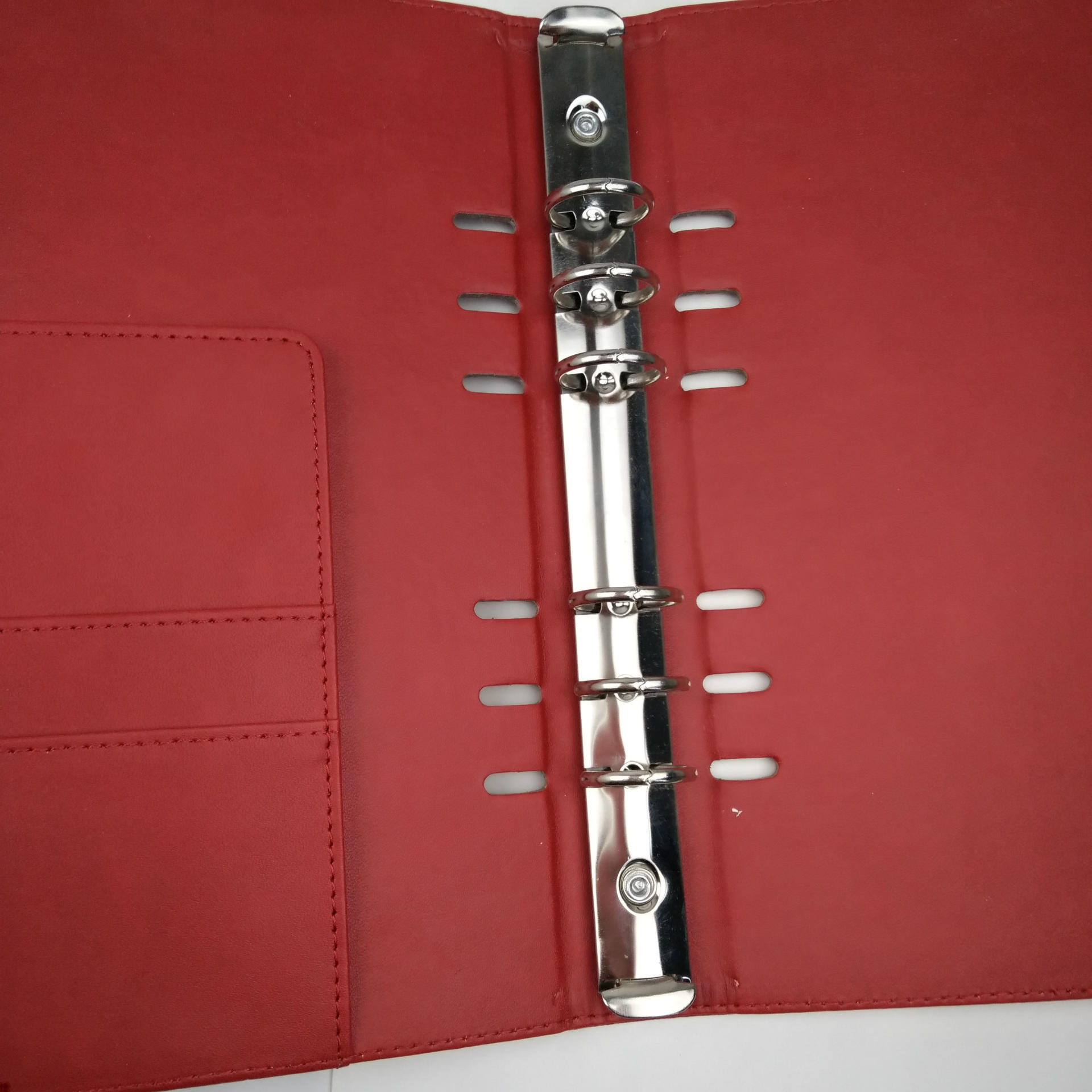 活页笔记本,25k记事本高端变色pu皮,压印烫金烫银logo