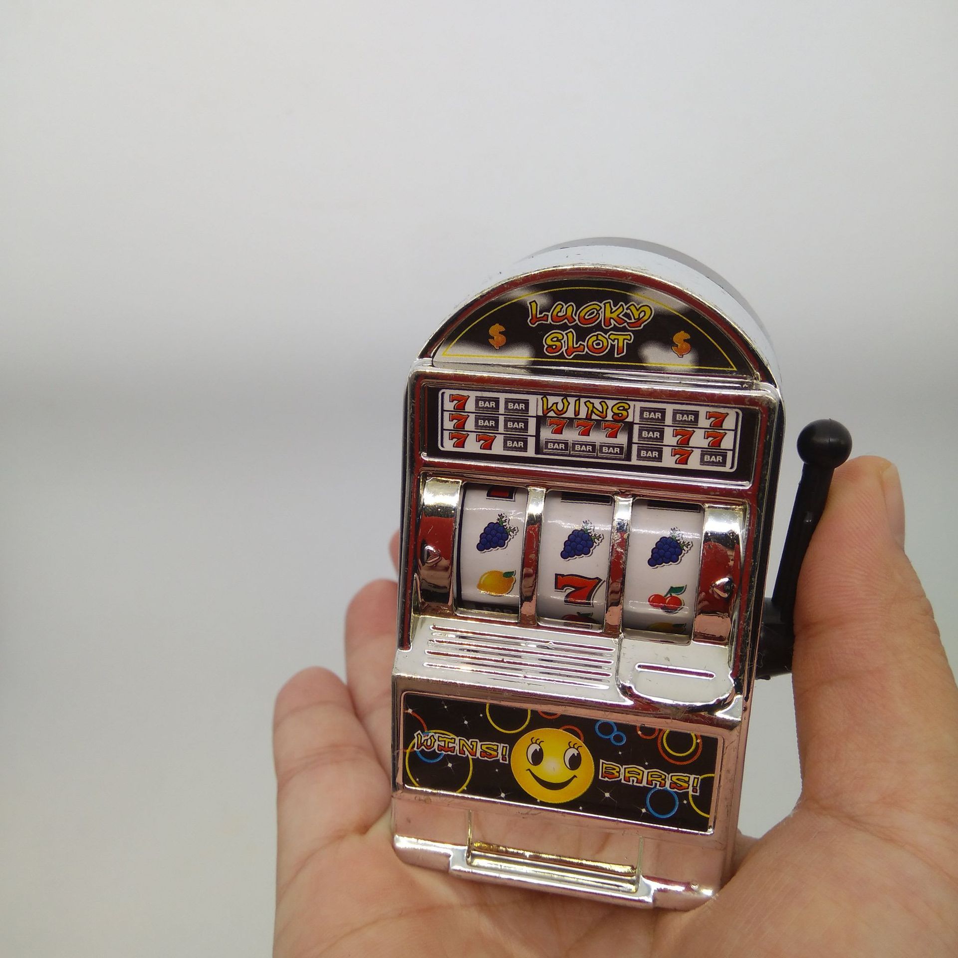 儿童掌心玩具礼品新奇外销迷你老虎中奖机创意水果机活动赠品玩具